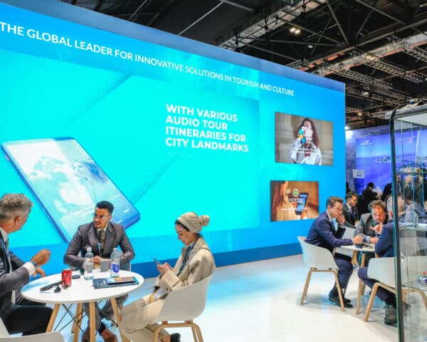 World Travel Market 2024 - Exhibition stand with LED